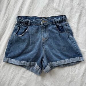 Nasty Gal Denim Jean Mom Shorts